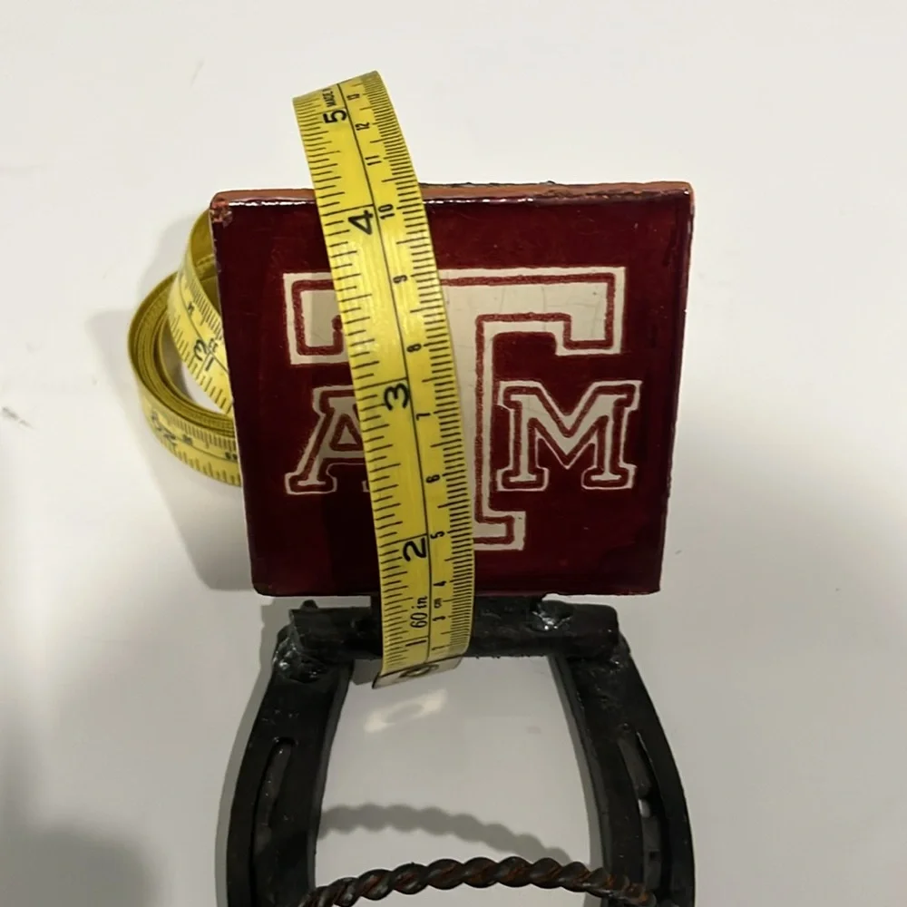 TEXAS A&M  Metal Business Card Holder. - Picture 9 of 9
